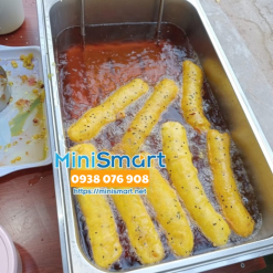 Bếp chiên nhúng điện 12 lít 2 rổ nhúng 1 ngăn