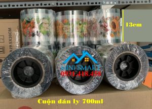 Cuộn dán ly nhựa dưới 700ml Thuận Ký 1.750ly