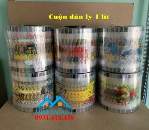 Cuộn dán ly nhựa 1 lít Thuận Ký - 1.200ly