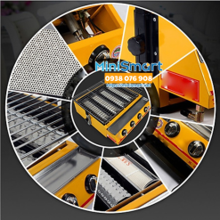 Bếp nướng thịt sườn bằng gas 4 đốt dài Eton K255