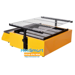 Bếp nướng thịt sườn bằng gas 4 đốt dài Eton K255