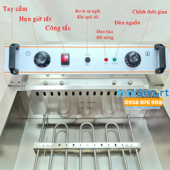 Bếp chiên nhúng công nghiệp ShunJi 20 lít có van xả dầu