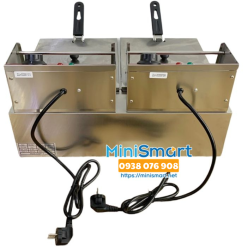 Bếp chiên nhúng 2 ngăn Shunji SJ82