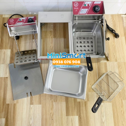 Bếp chiên nhúng 2 ngăn Shunji SJ82