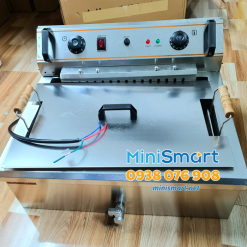 Bếp chiên nhúng công nghiệp ShunJi 20 lít có van xả dầu