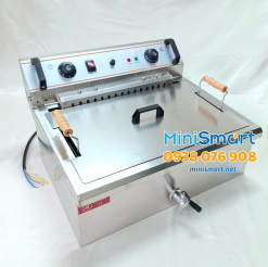 Bếp chiên nhúng công nghiệp ShunJi 20 lít có van xả dầu