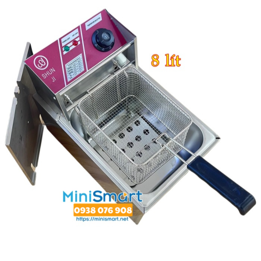 Bếp chiên nhúng dầu Shunji dung tích 8 lít