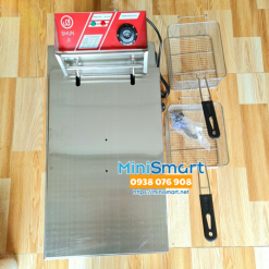 Bếp chiên nhúng điện 12 lít 2 rổ nhúng 1 ngăn