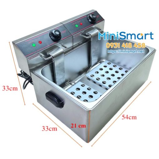 bep chien nhung don 16 lit eton 3 Bếp chiên nhúng đơn 16 lít Eton