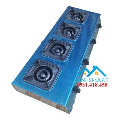 Bếp gas 4 họng nấu mì cay, cơm niêu, đổ bánh xèo, xào bò