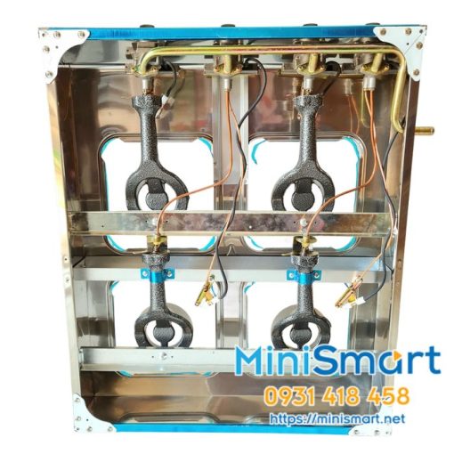 bep gas 4 hong vuong nau mi cay do banh xeo 2 bếp gas 4 họng vuông nấu mì cay đổ bánh xèo