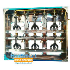 Bếp gas 6 họng dùng nấu mì cay, cơm niêu, đổ bánh xèo, xào bò