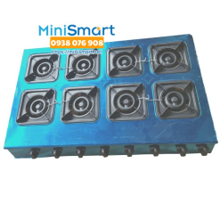 Bếp gas 8 họng nấu mì cay, cơm niêu, đổ bánh xèo, xào bò