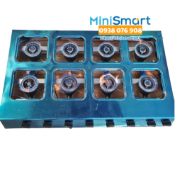 Bếp gas 8 họng nấu mì cay, cơm niêu, đổ bánh xèo, xào bò