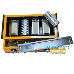 Bếp nướng gas 4 đốt ngắn K222 dành cho quán cơm tấm