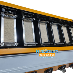 Bếp nướng thịt dùng gas 6 đầu đốt ngắn Eton K233