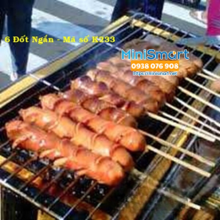 Bếp nướng thịt dùng gas 6 đầu đốt ngắn Eton K233