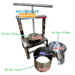 Máy vắt cốt dừa thủ công size 25cm