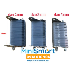 Dao tem cho máy cắt sợi củ quả