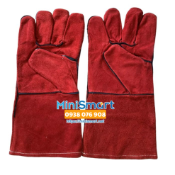 Găng tay da bò chống nóng/chống cháy/chịu nhiệt cao