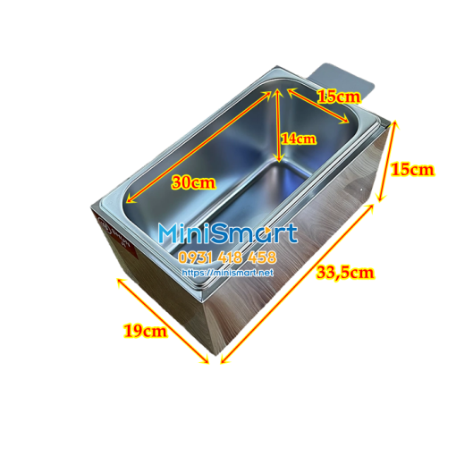 kich thuoc bep chien nhung 4 lit shunji bếp chiên nhúng 4 lít shunji