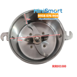 Máy xay bột khô 100gam RRH100 nắp cài