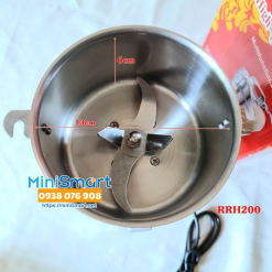 Máy xay hạt khô 200gram RRH 200 nắp cài