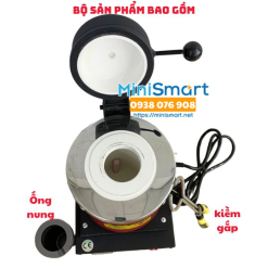 Lò nung chảy kim loại 3kg (Vàng, Bạc, Đồng, Nhôm, Chì, Kẽm...) bằng điện trở