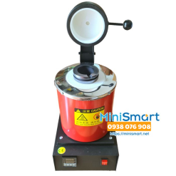 Lò nung chảy kim loại 3kg (Vàng, Bạc, Đồng, Nhôm, Chì, Kẽm...) bằng điện trở