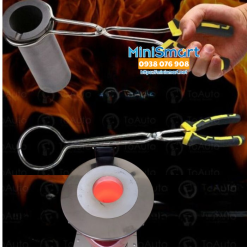 Lò nung chảy kim loại 2kg (Vàng, Bạc, Đồng, Nhôm,Chì, Kẽm...) bằng điện