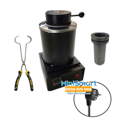 Lò nung chảy kim loại 2kg (Vàng, Bạc, Đồng, Nhôm,Chì, Kẽm...) bằng điện