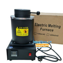 Lò nung chảy kim loại 2kg (Vàng, Bạc, Đồng, Nhôm,Chì, Kẽm...) bằng điện
