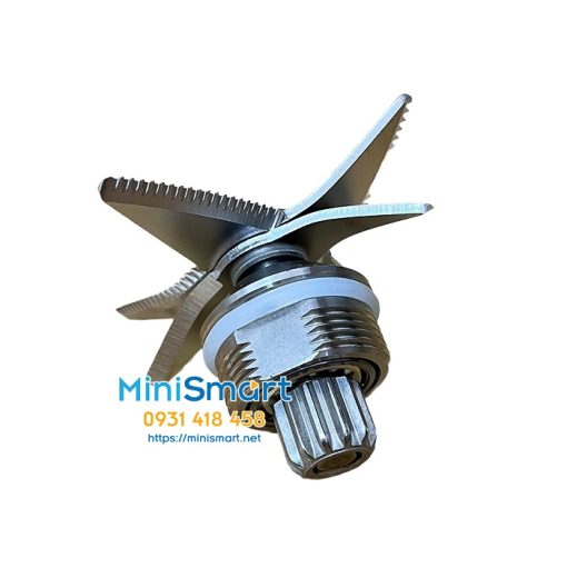 Cụm dao 6 cánh máy xay sinh tố công nghiệp cối 3 lít