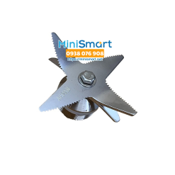 Cụm dao 6 cánh máy xay sinh tố công nghiệp cối 3 lít