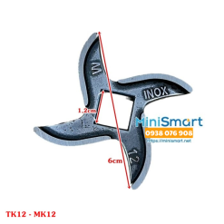 Lưỡi dao máy xay thịt 12 inox