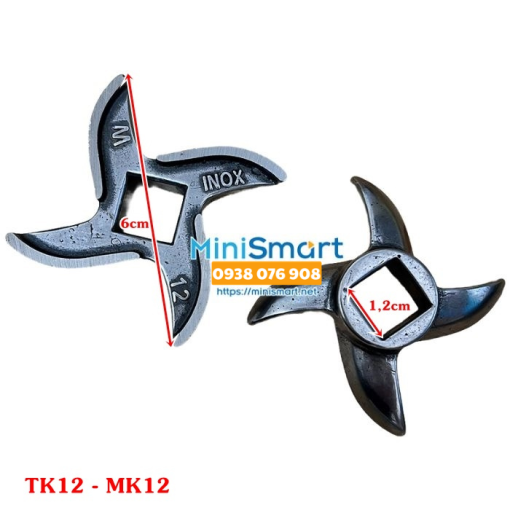 Lưỡi dao máy xay thịt 12 inox
