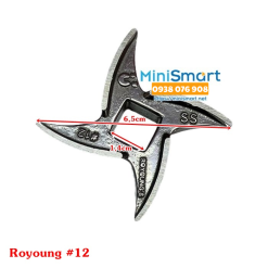 Lưỡi dao máy xay thịt Royoung inox #15