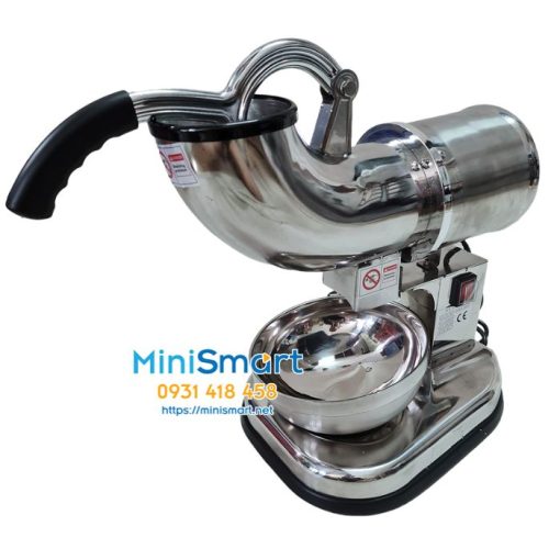 may bao da 3 dao inox 2 Máy bào đá 3 dao inox HK-400