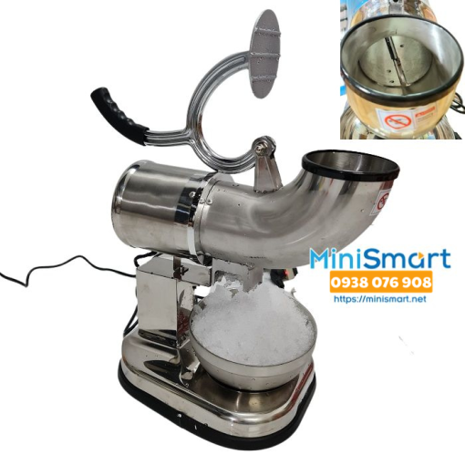 Máy bào đá inox 2 lưỡi dao HK-400