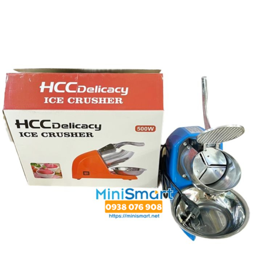 Máy bào đá mini 3 lưỡi dao 500W giá rẻ