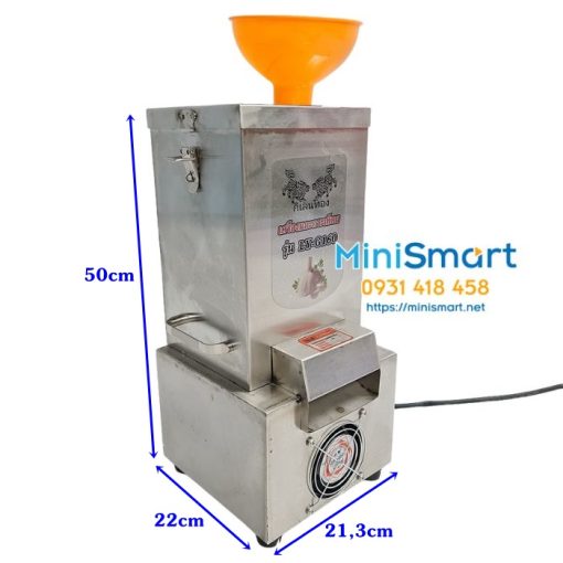 may boc vo toi tu dong 2a Máy bóc vỏ tỏi tự động 20kg/giờ