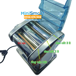 Máy cắt mì sợi 2 lưỡi cắt chạy bằng điện