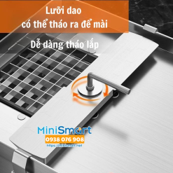 Máy cắt hạt lựu, cắt khoai tây chiên, cắt lát - cắt sợi đa năng