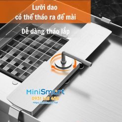 Máy cắt hạt lựu, cắt lát, cắt sợi rau củ và cắt khoai tây chiên