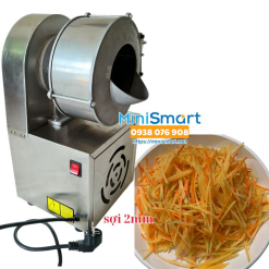 Máy cắt lát cắt sợi củ quả có thể thay dao năng suất 80kg/giờ