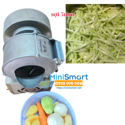 Máy cắt lát cắt sợi củ quả có thể thay dao năng suất 80kg/giờ