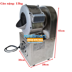 Máy cắt lát cắt sợi củ quả có thể thay dao năng suất 80kg/giờ