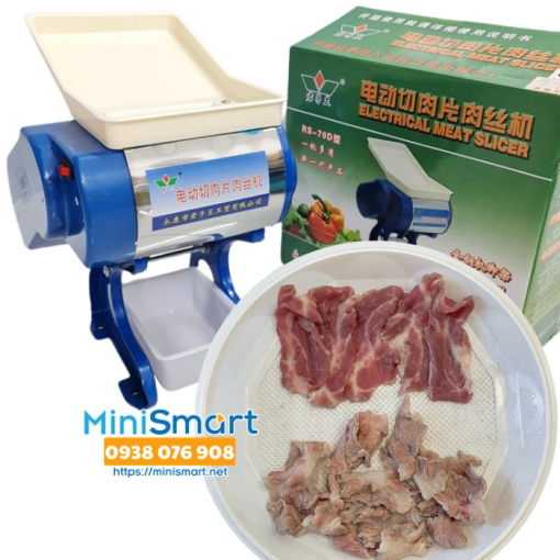 Máy cắt thịt bò tươi sống RS-70D 2.5mm (Xào)
