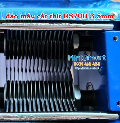 may cat thit tuoi song do day 3.5mm rs70d (4) Máy cắt thịt bò tươi sống RS-70D 3.5mm (Thịt nướng hoặc bún chả)