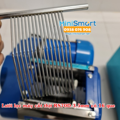 Máy cắt thịt bò tươi sống RS-70D 3.5mm (Thịt nướng hoặc bún chả)